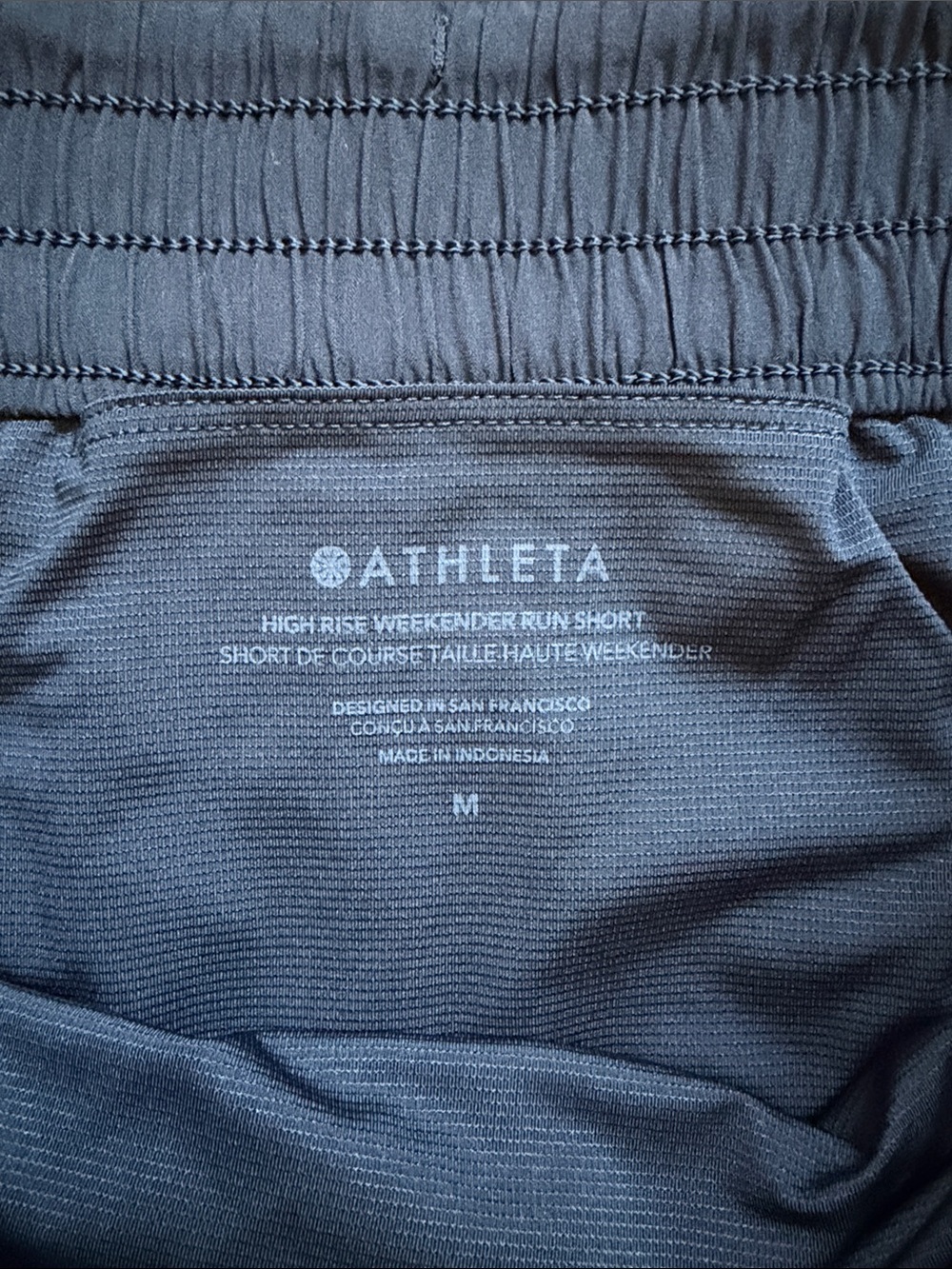 Athleta High Rise Weekender Run Short - Picture 2 of 3